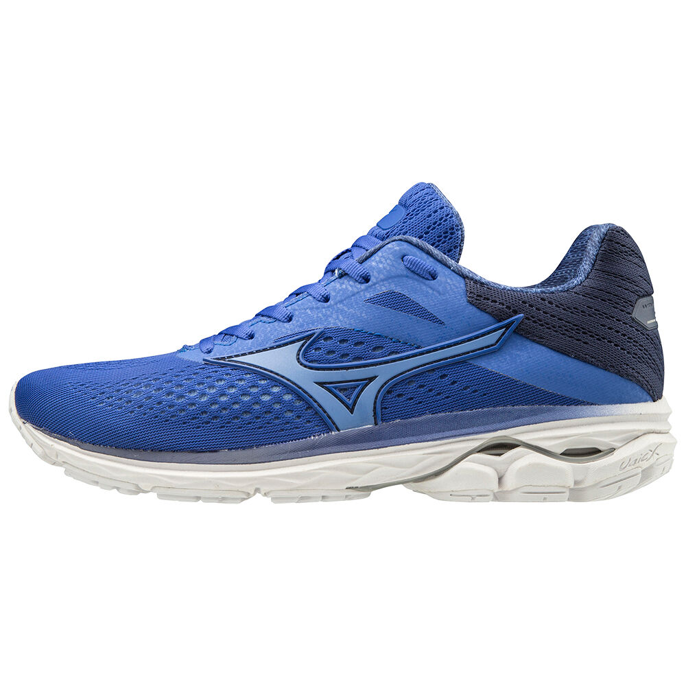 Womens Mizuno WAVE RIDER 23 Running Shoes Blue Philippines (OMLVKI174)